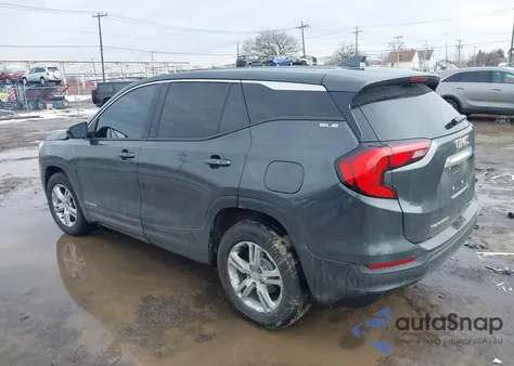 2019 GMC Terrain Sle из США, поврежденный, VIN 3GKALMEV9KL148777